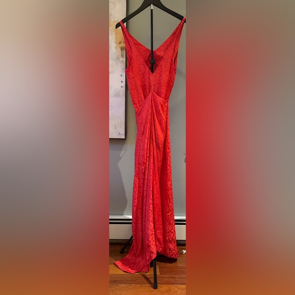 Show Me Your MuMu Hampton Tie Wrap Dress Size Small - Picture 3 of 9